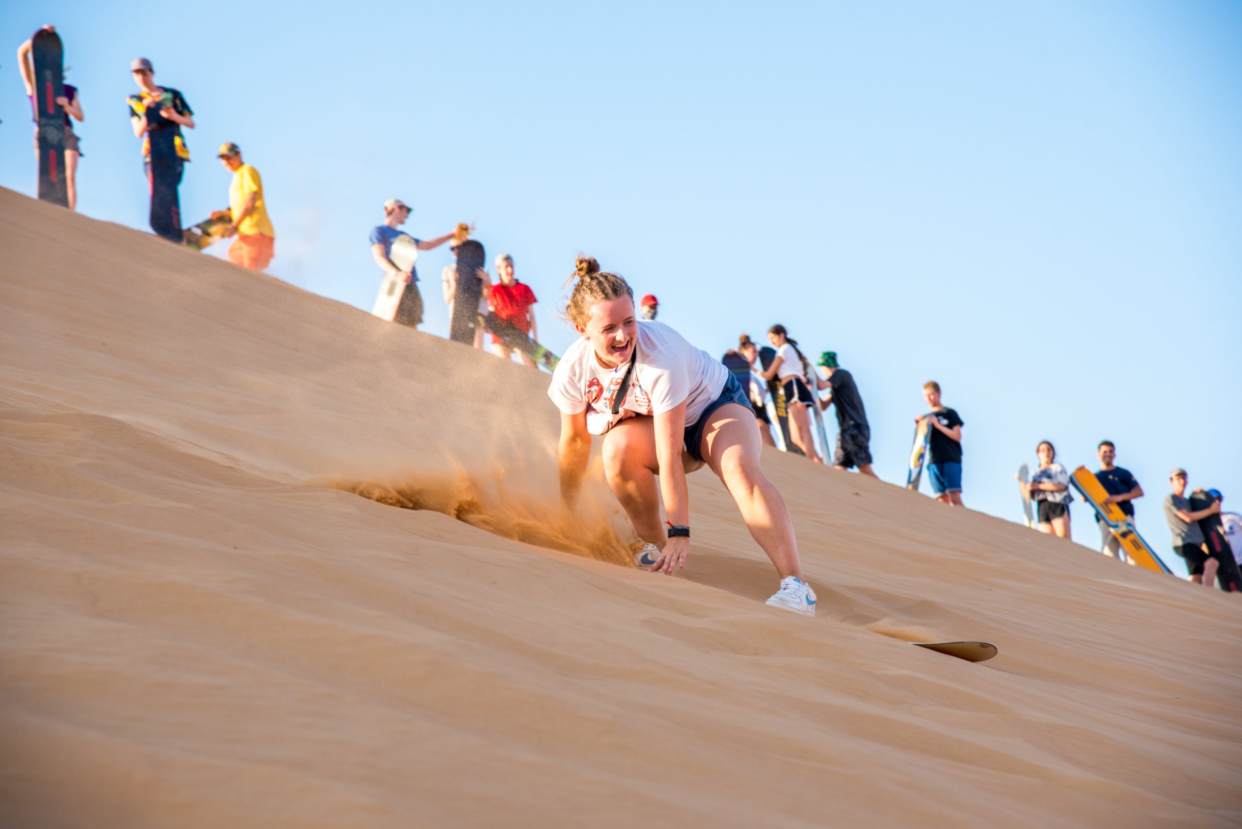 ILSI Kids Travel Group Sand Dunes
