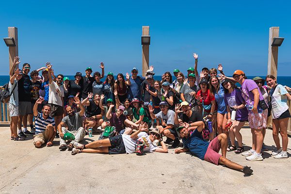 Israel Journey, Teens on the beach, summer travel